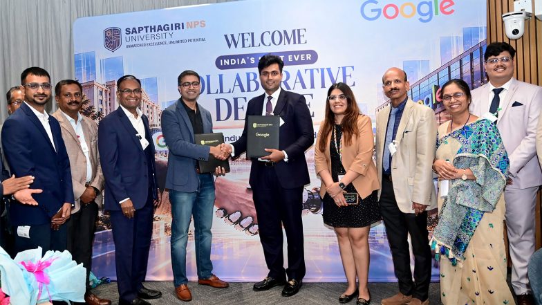 Business News | Sapthagiri NPS University Launches Its First Agentic AI Programme in Collaboration with Google