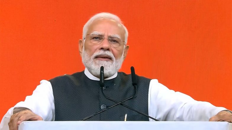 India News | PM Narendra Modi Affirms 'We Will Do It', as He Pledges for Viksit Bharat 2047