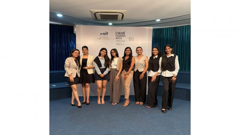 Business News | NIF Global Indore Students Earn Spotlight at ‘The Runway’ *During* Lakme Fashion Week × FDCI