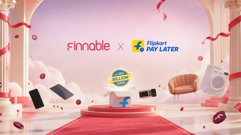 Business News | Finnable and Flipkart Finance Partner to Bring Instant Credit Closer to Millions of Indian Shoppers