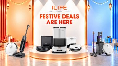 Business News | Amazon Great Indian Festival and Flipkart Big Billion Days 2026: Best ILIFE Robot Vacuum Deals for Indian Homes