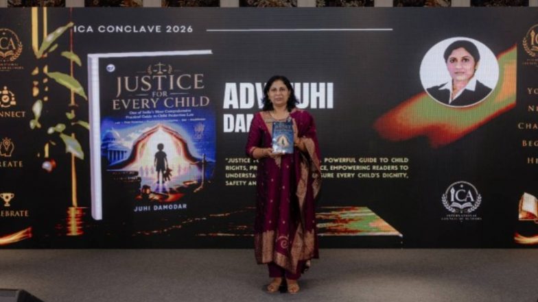 Business News | Adv. Juhi Damodar Launched ‘Justice for Every Child’ to Bring Child Protection into Focus at ICA Conclave 2026