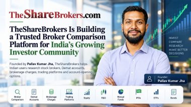 Business News | TheShareBrokers Is Building a Trusted Broker Comparison Platform for India&rsquo;s Growing Investor Community