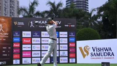Sports News | Shaurya Bhattacharya Opens with a Two-shot Lead at Kapil Dev Invitational Tour Championship in Greater Noida
