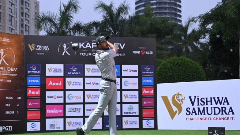 Sports News | Shaurya Bhattacharya Opens with a Two-shot Lead at Kapil Dev Invitational Tour Championship in Greater Noida