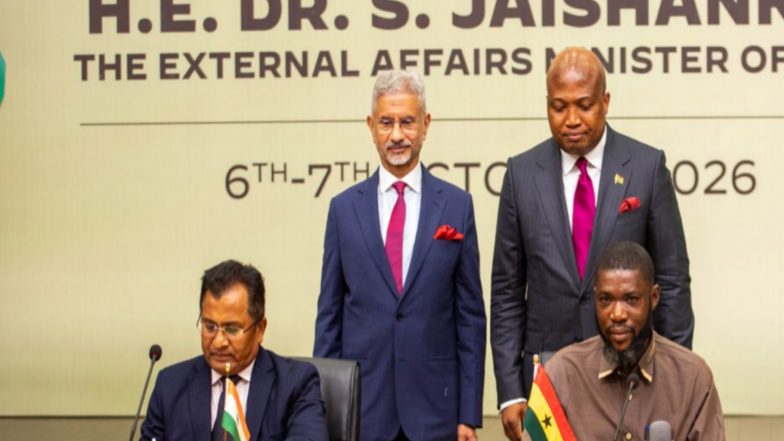 World News | India and Ghana Sign Historic MOU to Advance Agricultural Research, Education, and Technology Transfer