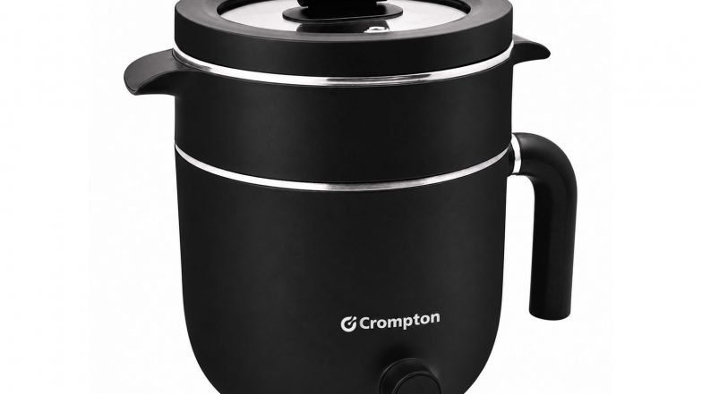 Business News | Crompton Launches InstaNourish Pro Multi Purpose Kettle, Bringing Greater Flexibility to Everyday Cooking