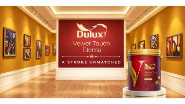 Business News | JSW Dulux Elevates Interior Aesthetics with New Velvet Touch Eterna Campaign; Redefines Luxury Paint Category