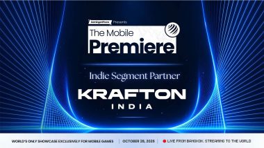 Business News | The Mobile Premiere 2026 to Spotlight Indian Game Developers on a Global Stage with KRAFTON India's KIGI Indie Excellence Honors