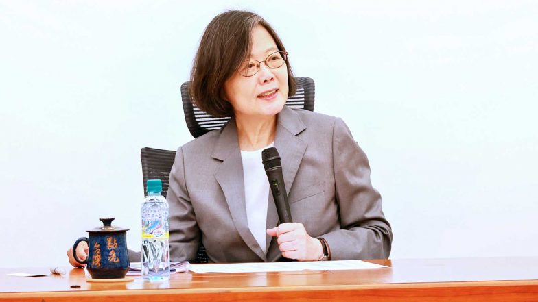 World News | Deeper Cooperation with Taiwan Strengthens Indo-Pacific Stability, Democratic Resilience : Ex-President Tsai Ing-wen