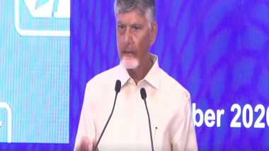 Business News | Andhra Pradesh Eyes 15% Annual Growth, Seeks Investments in Tourism and Industry: CM Naidu