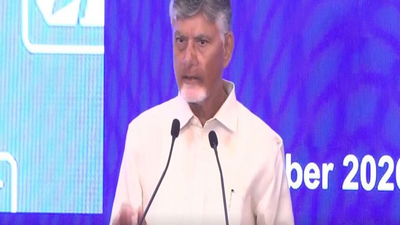 Business News | Andhra Pradesh Eyes 15% Annual Growth, Seeks Investments in Tourism and Industry: CM Naidu