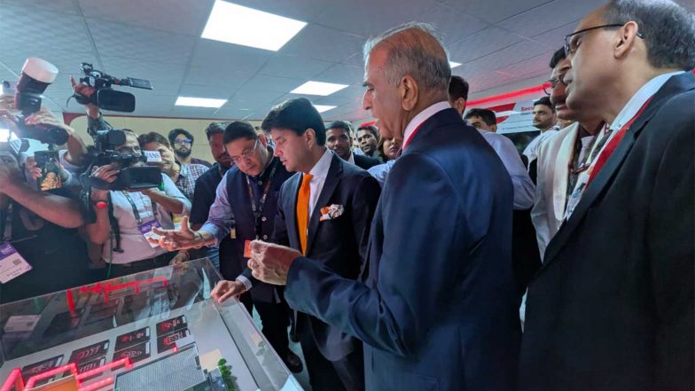 Business News | Airtel Showcases Sovereign Cloud, AI Security, Quantum Telecom Research to Scindia at IMC 2026
