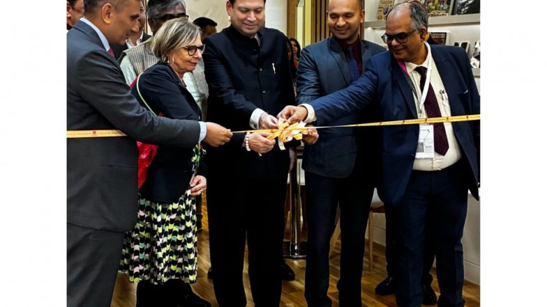 Business News | Kolkata Culturist Sundeep Bhutoria Inaugurates India National Stand at Frankfurt Book Fair 2026