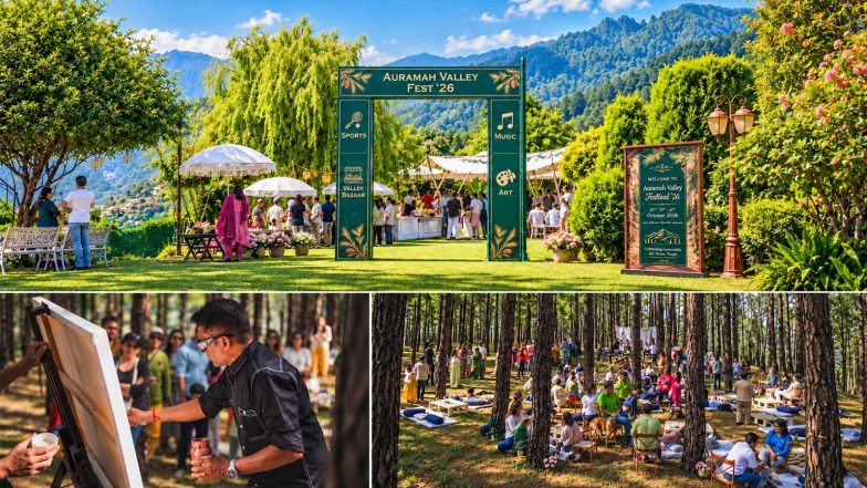 Business News | Auramah Festival 2026 Brings Art, Music and Sport Together in the Mountains