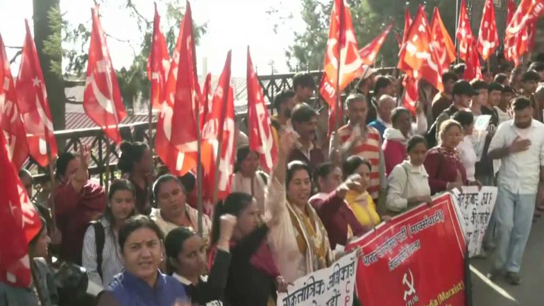 India News | CPIM Protests in Shimla over Detention of Opposition Leaders, Demands Halt to SIR