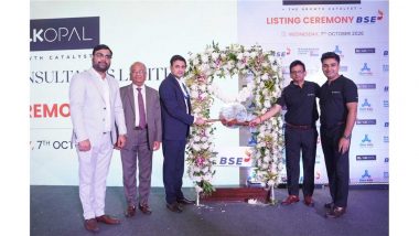 Business News | Black Opal Consultants Shares Hit Rs 210 Upper Circuit After BSE SME Debut, Gain 6.60% Over IPO Price