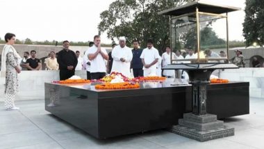 India News | INDIA Bloc Leaders Pay Tribute to Mahatama Gandhi at Raj Ghat, Continue Demand for CEC's Resignation