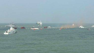India News | Indian Coast Guard Conducts 12th National Maritime Search & Rescue Exercise (SAREX-2026) off Paradip Coast in Odisha