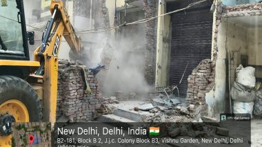 India News | MCD Conducts 21 Demolition Actions Across Delhi During City-wide Enforcement Drive