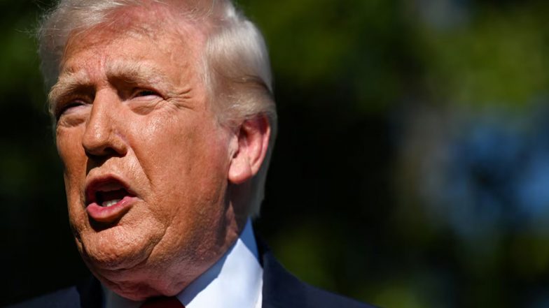 World News | Trump Dismisses Reports of Potential Strikes on Iran, Says “productive Discussions” Ongoing, No Attacks Before Midterms