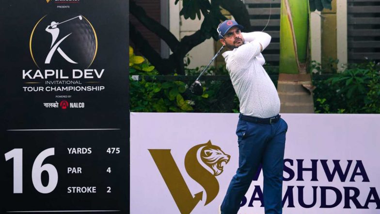 Sports News | Shubhankar Sharma Opens Four-shot Lead at Kapil Dev Invitational Tour Championship
