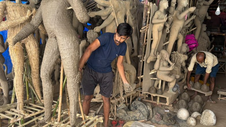 Entertainment News | In an Age of AI, Bengal’s Artisan Hands Keep Delhi’s Durga Puja Alive