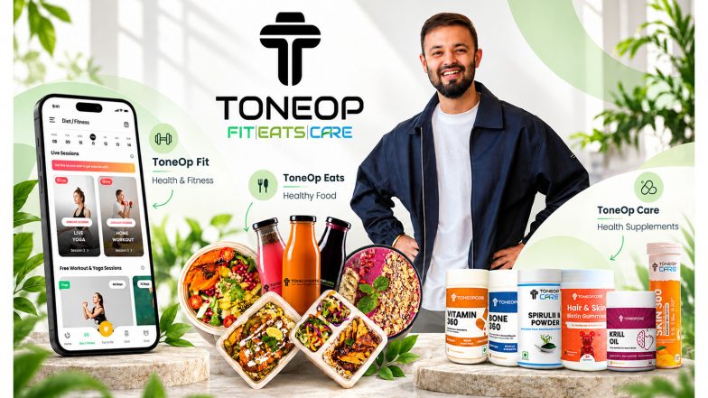 Business News | Parth Bansal, Founder and CEO, Builds ToneOp, a Health and Fitness Platform for the Next Generation of Health Consumers