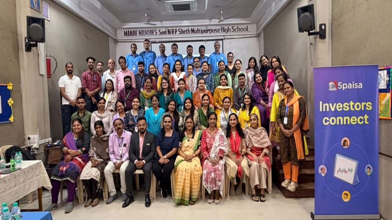 Business News | 5Paisa Launches 'Investor Connect' – Financial Planning Program for Over 5,000 CBSE Teachers
