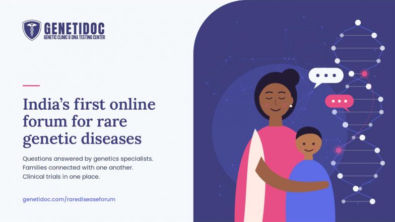 Business News | Genetidoc Launches India's First Online Forum for Rare Genetic Diseases