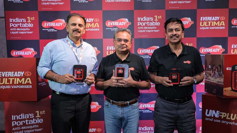 Business News | Eveready Diversifies into Mosquito Protection with India's First Portable Liquid Vaporiser