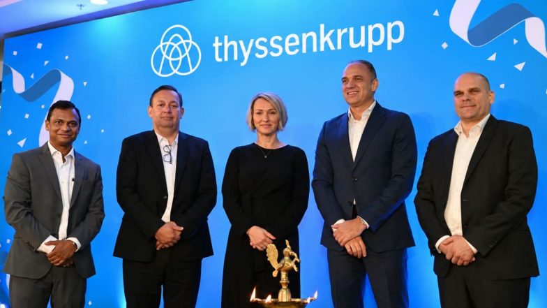 Business News | Thyssenkrupp Automotive Technology Inaugurates New Global Capability Center in Pune