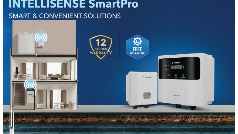 Business News | Crompton Simplifies Household Water Management with INTELLISENSE SmartPro