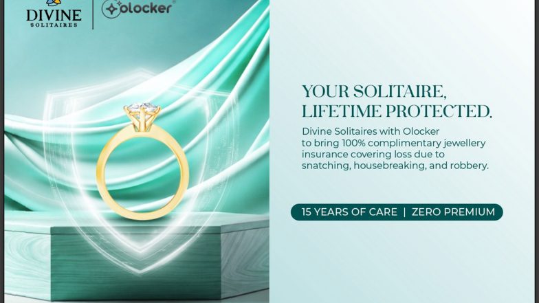 Business News | Divine Solitaires Partners with Olocker to Offer Free Jewellery Insurance to Customers