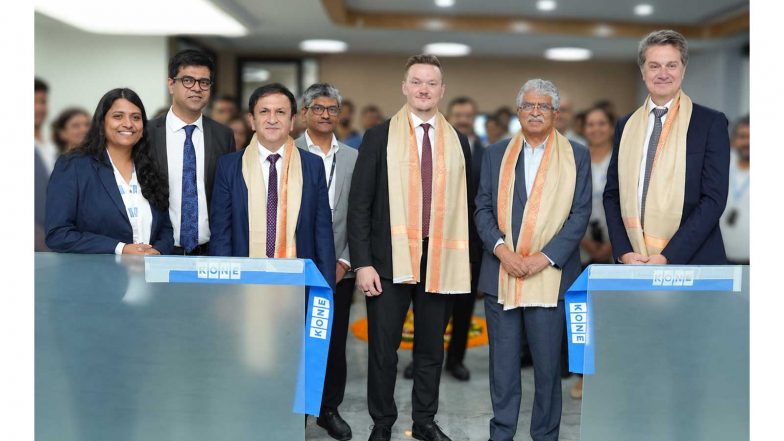 Business News | KONE Inaugurates India's First Digital Experience Centre in Pune to Advance Digital Innovation