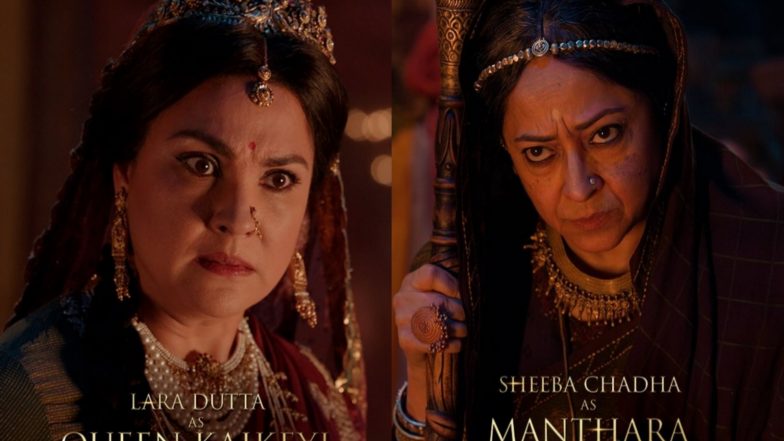 Entertainment News | ‘Ramayana’: Lara Dutta as Kaikeyi, Sheeba Chadha as Manthara Unveiled in New Posters
