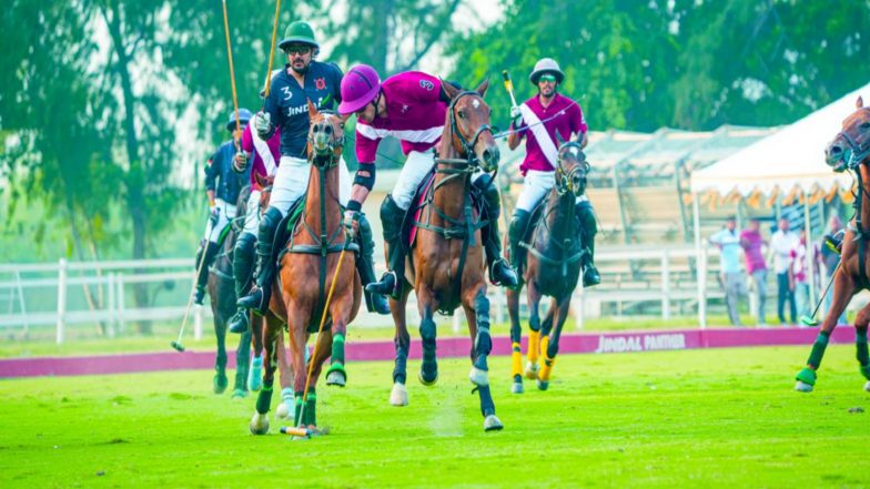 Business News | Jindal Panther Storms into Jindal Panther Cup Final with Thrilling 8–7 Win over Aravali Polo