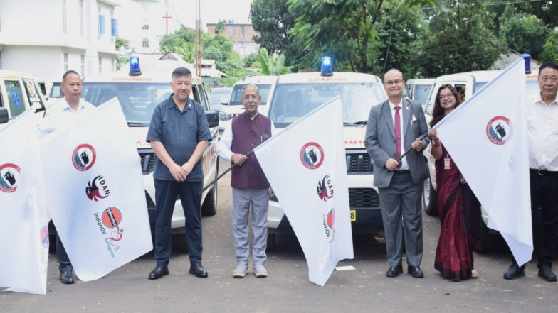 India News | Nagaland Governor Nand Kishore Yadav Flags off 4 BLS Ambulances, Inaugurates ACV Unit in Kiphire