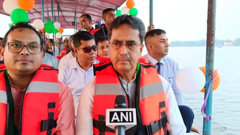 India News | Tripura CM Manik Saha Attends Neermahal Jal Utsav 2026, Highlights Heritage Tourism