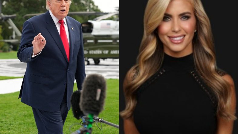 World News | Trump Appoints Katie Zacharia as White House Press Secretary, Replacing Karoline Leavitt