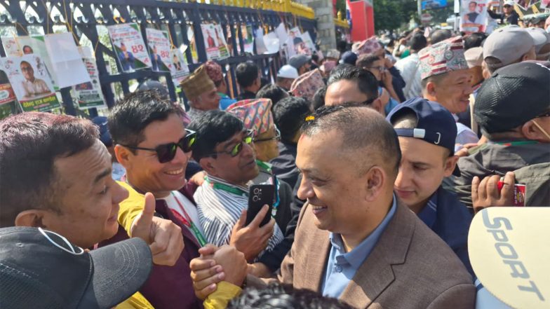 World News | Gagan Thapa Elected Nepali Congress President with 6,584 Votes, Defeating Shyam Krishna Khadgi