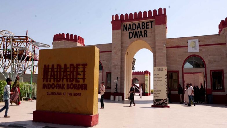 India News | Gujarat: Nadabet Attracts Thousands of Tourists During Festive Season, Seema Darshan Project Draws Visitors