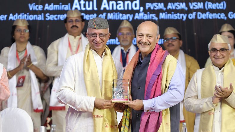 Business News | A Degree and the Possibilities Beyond: Somaiya Vidyavihar University Confers Degrees on 3,279 Graduates at Its 5th Convocation