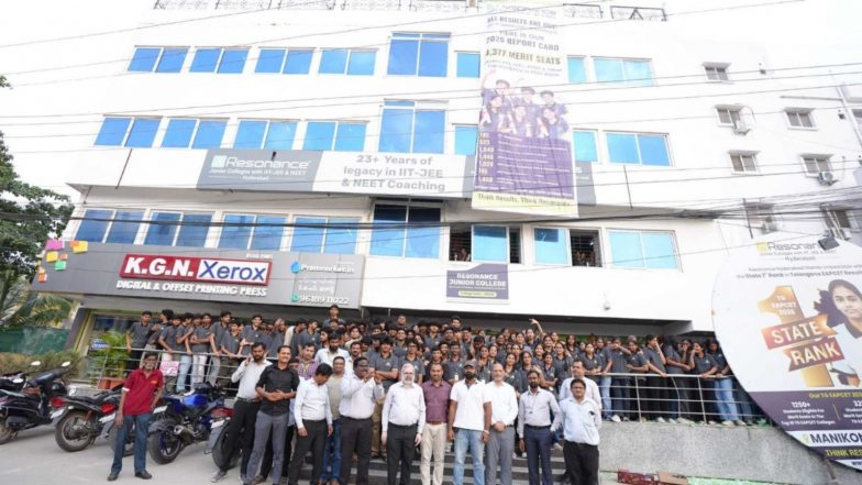 Business News | Resonance Junior Colleges Celebrate 4,377 Merit Seats Across 35 Campuses in 2026