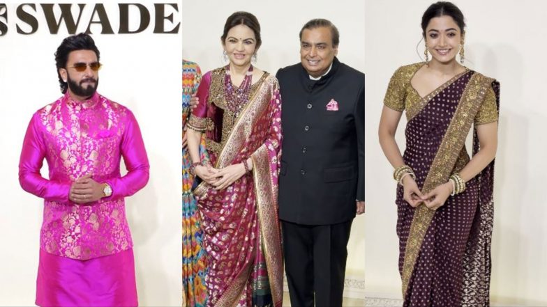 Entertainment News | Bollywood Celebs Join Ambanis for ‘Devi Shakti’ Celebration at Swadesh Eros