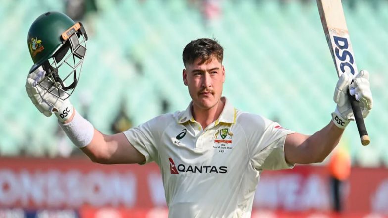 Sports News | SA Vs AUS, 1st Test: Renshaw's 190, Early Wicket Puts Aussies in Driver's Seat (Day 2, Stumps)
