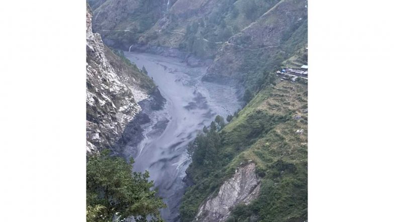 World News | Flood Sweeps Several Houses in Nepal's Gorkha, Warning Issued Along Budhi Gandaki River Settlements