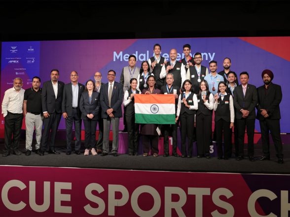 Sports News | India Finishes on Top with 13 Medals at Commonwealth Cue ...