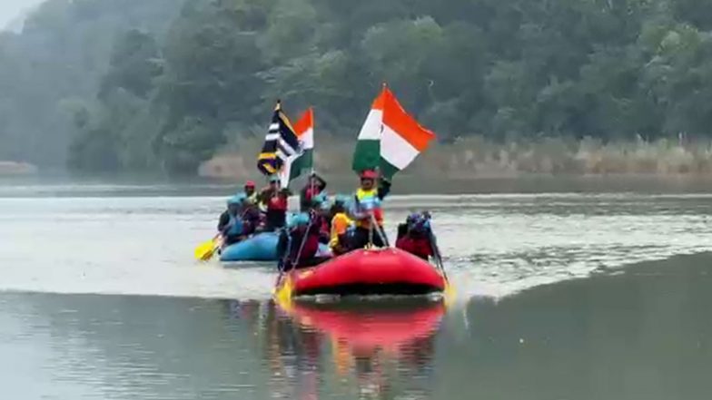 India News | Uttarakhand: Army Service Corps Battalion Completes 145-km Rafting Expedition from Rudraprayag to Rishikesh to Mark 12th Reunion
