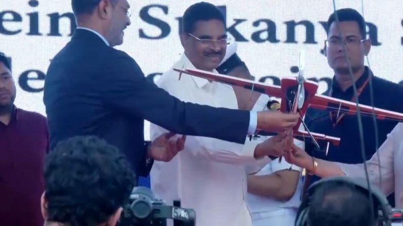 India News | Odisha Governor Inaugurates Boeing Sukanya Aerospace Lab in Bargarh to Encourage Girls in Aviation